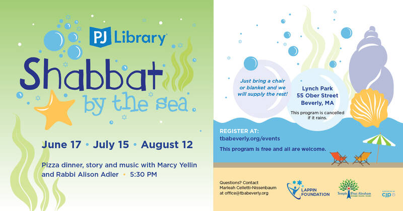 Banner Image for Shabbat by the Sea with PJ Library
