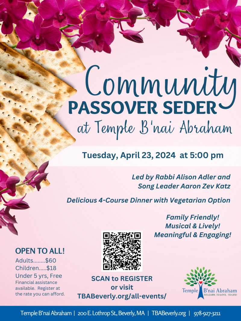 Banner Image for PASSOVER COMMUNITY SEDER, SECOND NIGHT 